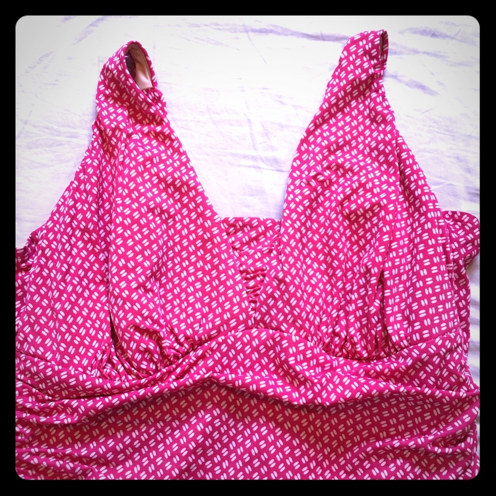 Pink 22/24 Lands End bathing suit